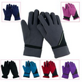 Soft Polar Fleece Ski Sport Gloves Assorted Colors